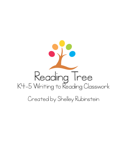 K4-5 Writing to Reading Classwork